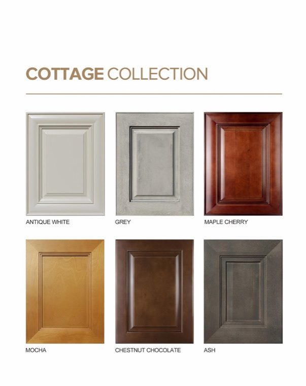 Cottage cabinet door collection