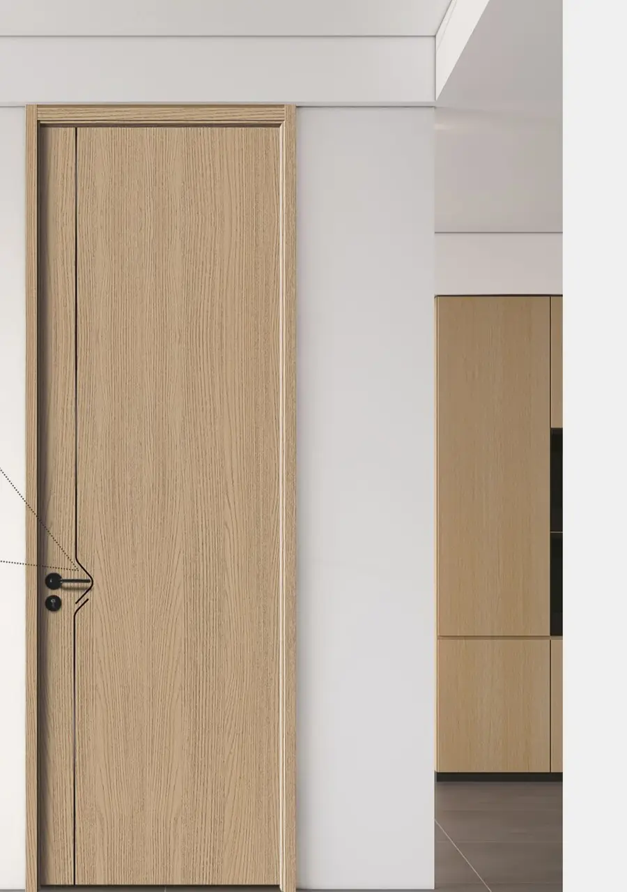 Cocoa Oak interior door